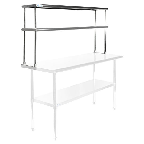Perfect for Home Childrens Shelters Garage Metal Bookshelv. NSF Chrome 5-Shelf Kit with 96 inch x 30 inch Commercial Hospital 14 inch Nursing and Care Homes Posts 